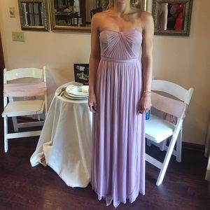 David's Bridal Versa Convertible Mesh Dress Quartz